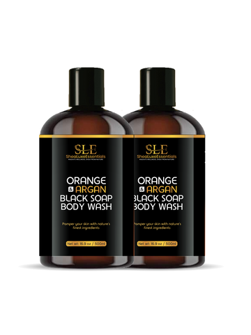 2 Orange & argan body wash