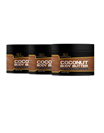 Coconut Body Butter Pack of 3