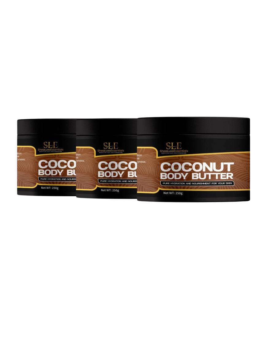 Coconut Body Butter Pack of 3