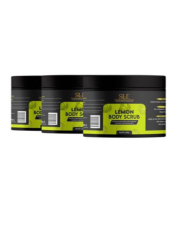 Lemon Body Scrub Pack of 3